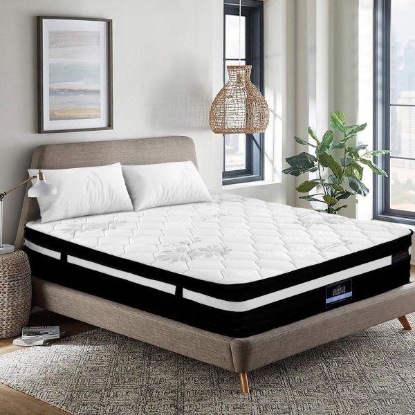 Baton Bed Mattress Size Extra Firm 7 Zone Pocket Spring Foam 28cm