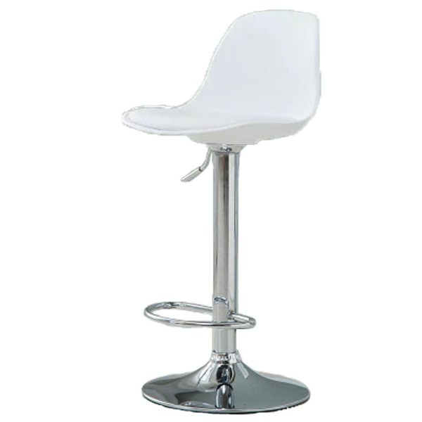 Bar Stools Kitchen Bar Stool Leather Barstools Swivel Gas Lift Counter Chairs x2 BS8402