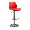 Bar Stools Kitchen Bar Stool Leather Barstools Swivel Gas Lift Counter Chairs x2 BS8404