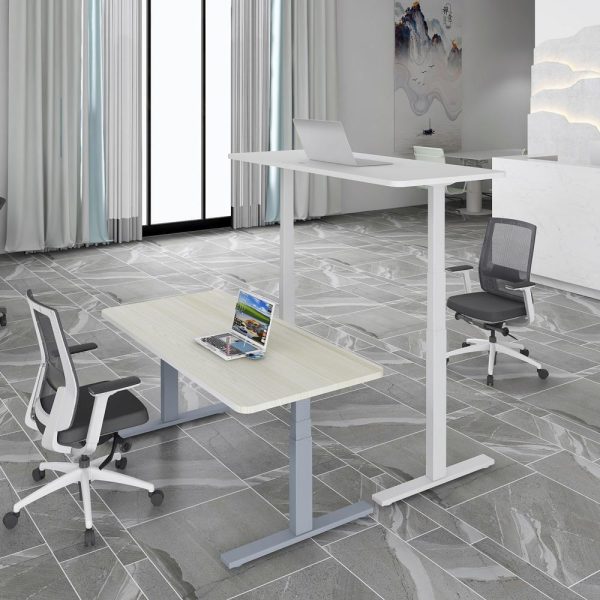 Standing Desk Height Adjustable Sit Stand Motorised Single Motor Frame