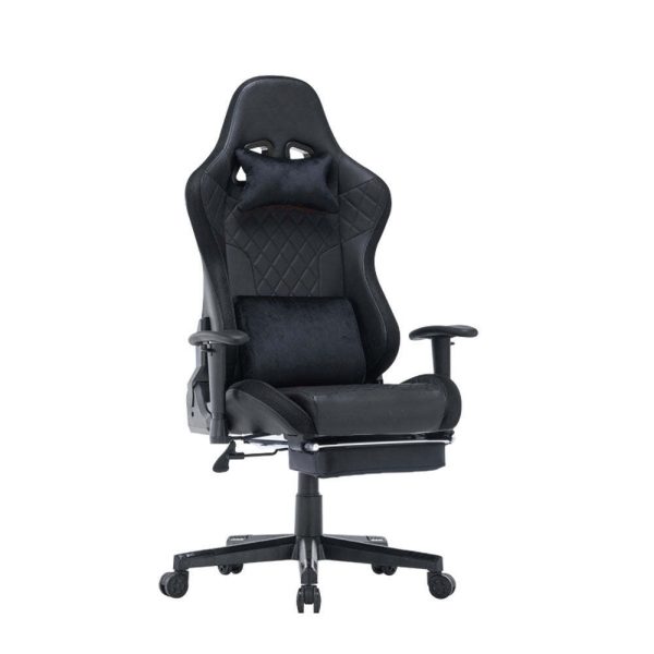 7 RGB Lights Bluetooth Speaker Gaming Chair Ergonomic Racing chair 165° Reclining Gaming Seat 4D Armrest Footrest