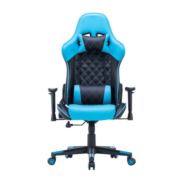 Gaming Chair Ergonomic Racing chair 165° Reclining Gaming Seat 3D Armrest Footrest