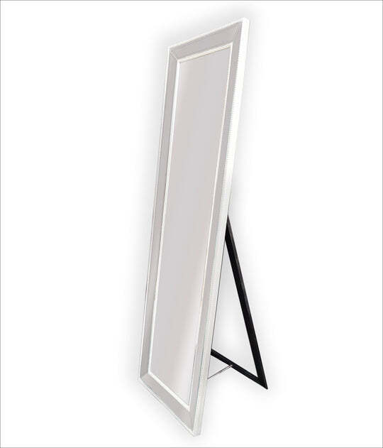 Beaded Framed Mirror – Free Standing 50cm x 170cm