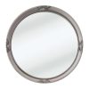 French Provincial Ornate Round Mirror