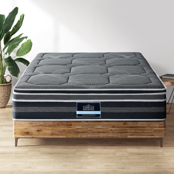 Batesville 35CM Mattress Bed 7 Zone Dual Euro Top Pocket Spring Medium Firm