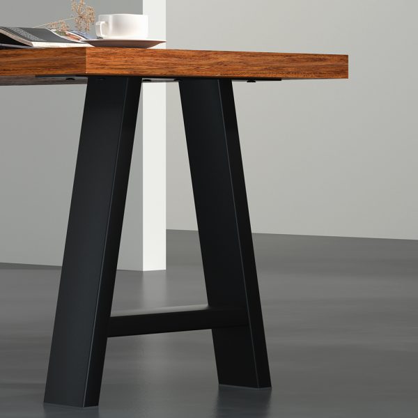 Set of 2 Table Legs Coffee Dining Table Legs DIY Metal Leg
