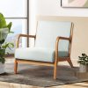 Armchair Lounge Chair Accent Armchairs Couch Sofa Bedroom Wood