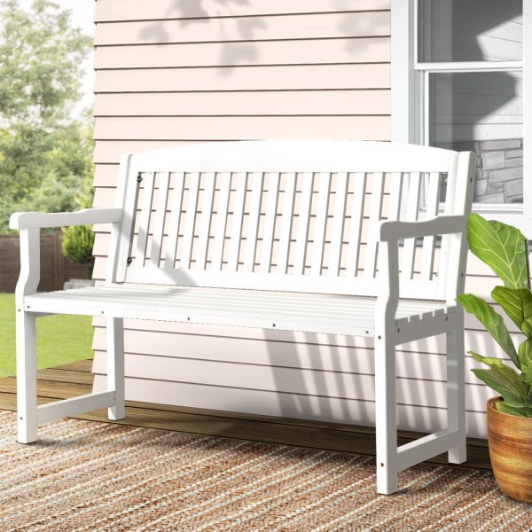 Outdoor Garden Bench Seat Wooden Chair Patio Furniture Timber Lounge