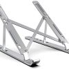 Portable Adjustable Laptop Stand Foldable Desktop Tripod Tray Anti-skid Pad