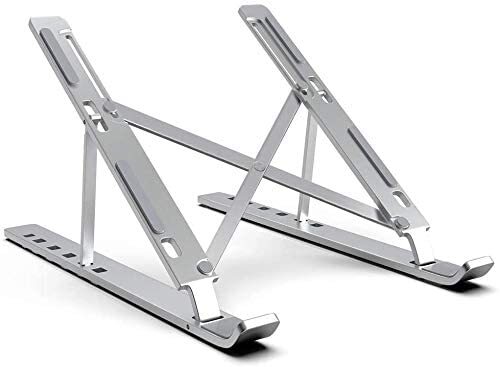 Portable Adjustable Laptop Stand Foldable Desktop Tripod Tray Anti-skid Pad