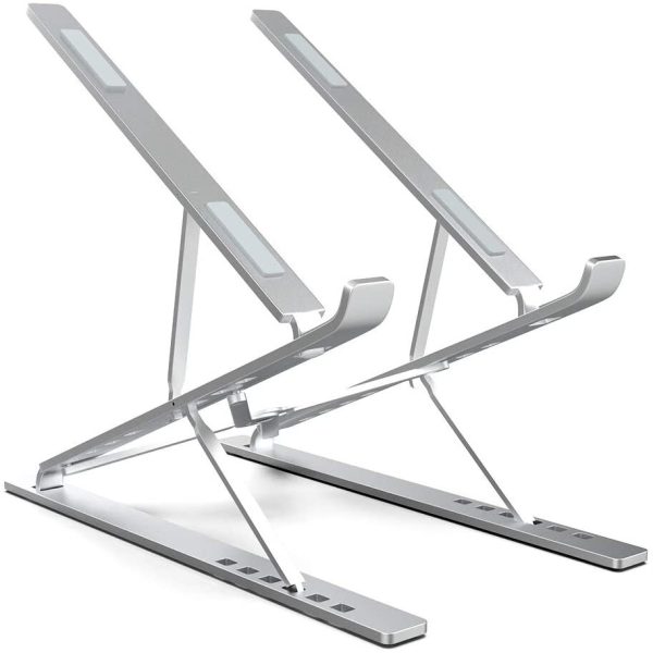 Portable Adjustable Laptop Stand Foldable Desktop Tripod Tray Anti-skid Pad