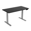 Standing Desk Height Adjustable Sit Grey Stand Motorised Dual Motors Frame