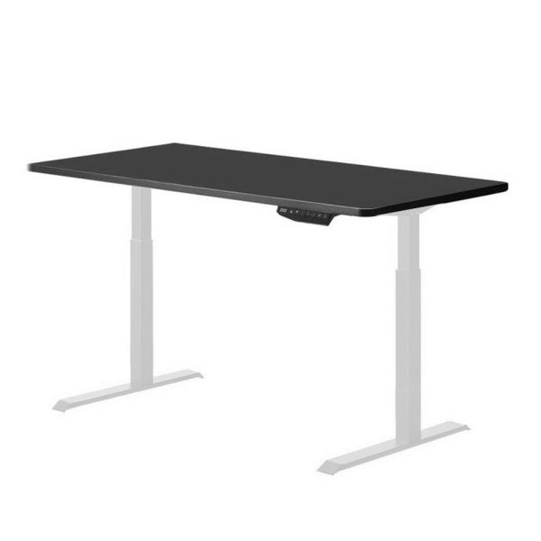 Standing Desk Height Adjustable Sit Grey Stand Motorised Single Motor Frame
