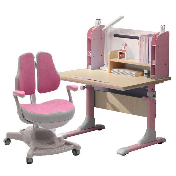 80cm Height Adjustable Children Kids Ergonomic Study Desk