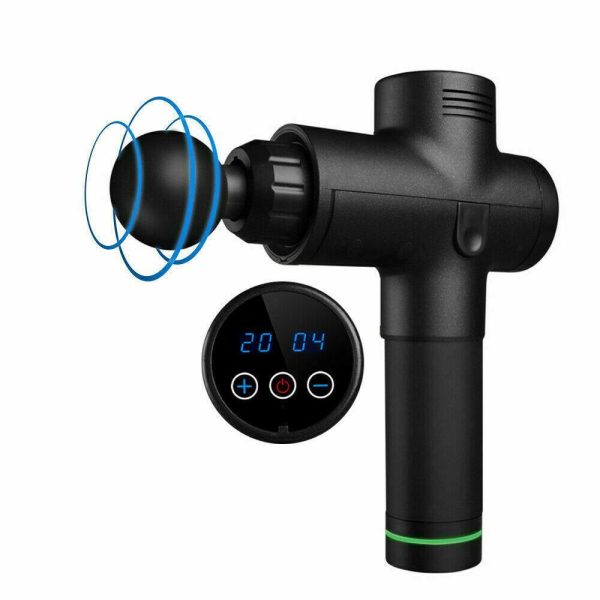 POWERFUL 6 Heads LCD Massage Gun Percussion Vibration Muscle Therapy Deep Tissue