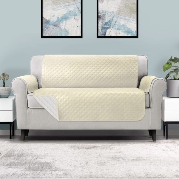 Sofa Cover Quilted Couch Covers 100% Water Resistant