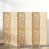 Carencro Room Divider Screen Privacy Wood Dividers Stand