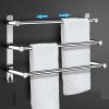 Stretchable 45-75 cm Towel Bar for Bathroom and Kitchen
