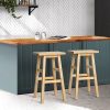 Artissf Beech Wood Bar Stools