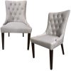Florence  Fabric Dining Chair French Provincial Solid Timber Wood