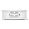 Blackwells ETU Entertainment TV Unit Door Solid Acacia Wood Coastal – White