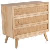 Olearia  Storage Cabinet Buffet Chest of Drawer Mango Wood Rattan Natural