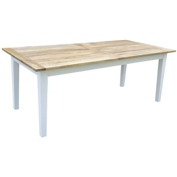 Lavasa Dining Table Solid Mango Wood French Provincial Farmhouse Furniture