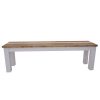 Dining Bench Solid Acacia Wood Home Dinner Furniture – Multi Color