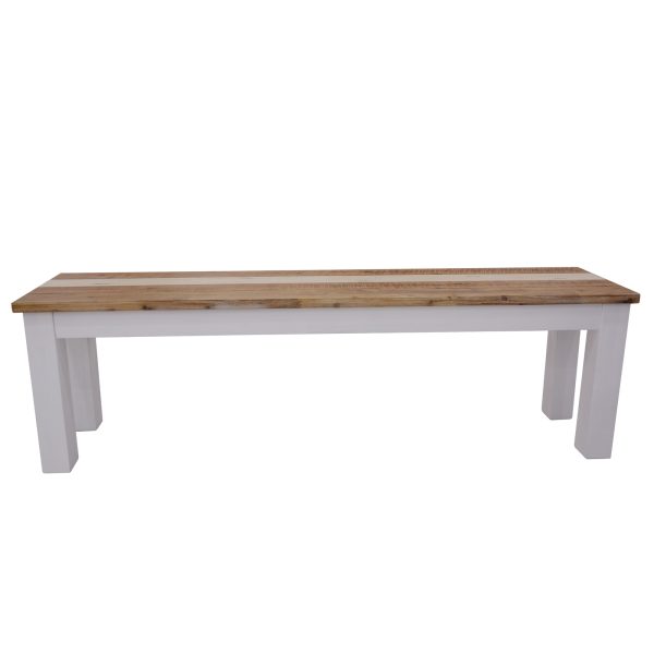 Dining Bench Solid Acacia Wood Home Dinner Furniture – Multi Color