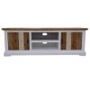 Davie ETU Entertainment TV Unit 2 Door Solid Acacia Timber – Multi Color