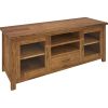 Ramco ETU Entertainment TV Unit Solid Mt Ash Wood – Brown