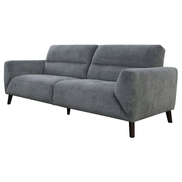 Droylsden Sofa Fabric Uplholstered Lounge Couch – Charcoal
