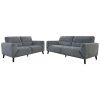Droylsden Sofa Fabric Uplholstered Lounge Couch – Charcoal
