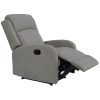 Maxcomfy Fabric Manual Recliner Lounge Arm Chair