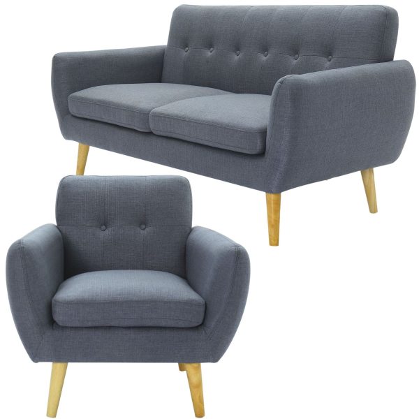 Blackhawk Fabric Upholstered Sofa Lounge Couch