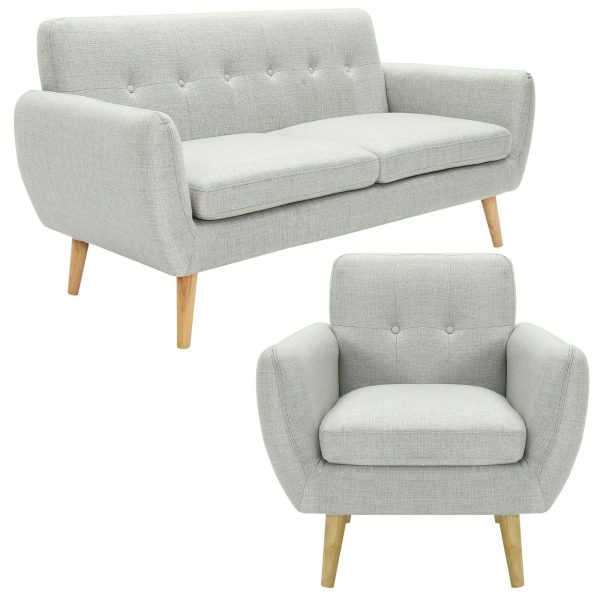 Blackhawk Fabric Upholstered Sofa Lounge Couch