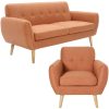 Blackhawk Fabric Upholstered Sofa Lounge Couch