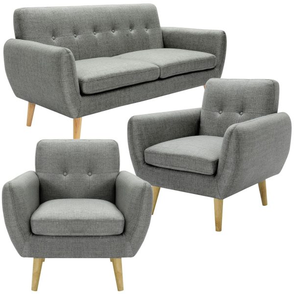 Blackhawk Fabric Upholstered Sofa Lounge Couch