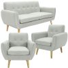Blackhawk Fabric Upholstered Sofa Lounge Couch
