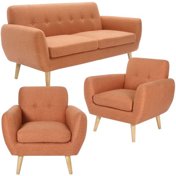 Blackhawk Fabric Upholstered Sofa Lounge Couch