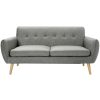 Blackhawk Fabric Upholstered Sofa Lounge Couch