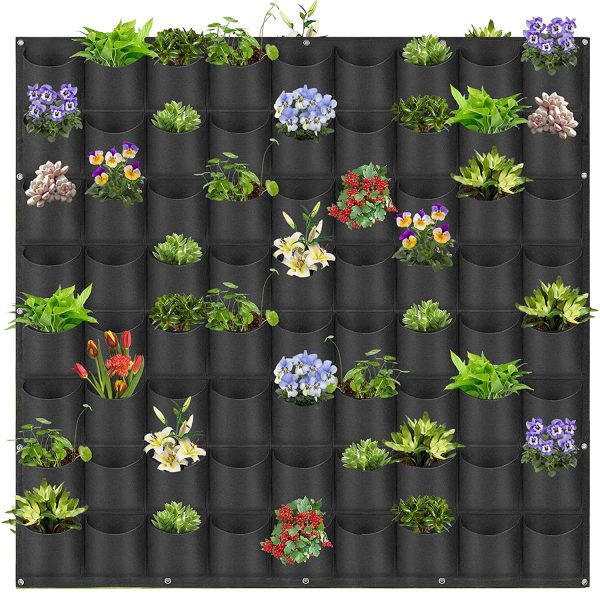 Wall Hanging Planter Planting Grow Bag Vertical Garden Vegetable Flower