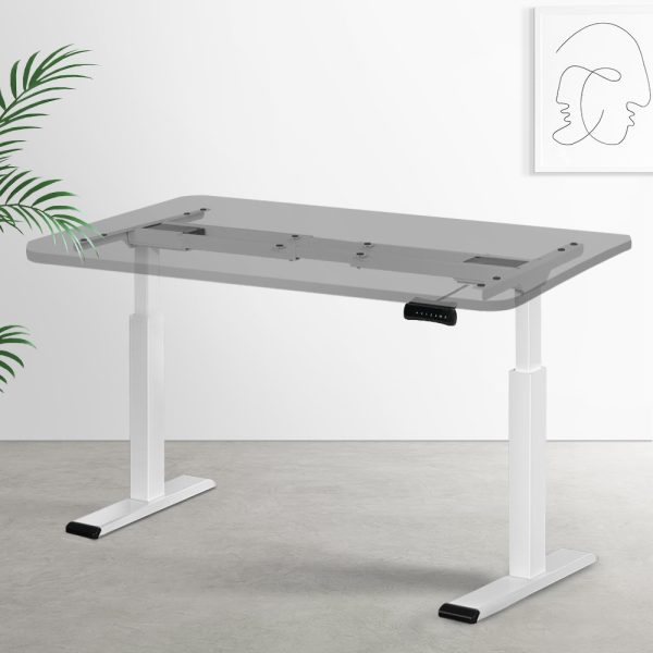 Standing Desk Sit Stand Motorised Height Adjustable Frame Only