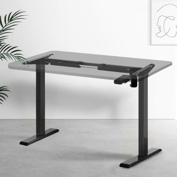 Standing Desk Sit Stand Motorised Height Adjustable Frame Only