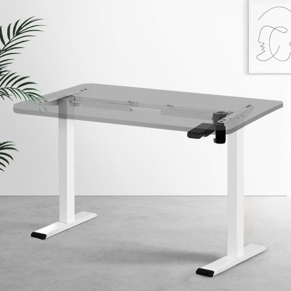 Standing Desk Sit Stand Motorised Height Adjustable Frame Only