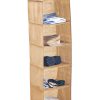 5 Tier Shelf Hanging Closet Organizer and Storage for Clothes