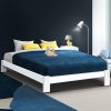 Bed Frame Wooden Bed Base JADE Timber Foundation Mattress