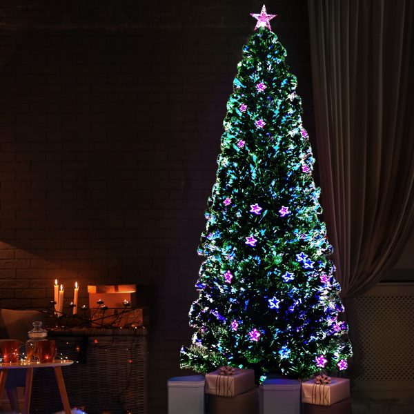 Jingle Jollys Christmas Tree LED Xmas trees with Lights Multi Colour