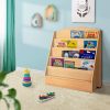 5 Tiers Kids Bookshelf Magazine Shelf Rack Organiser Bookcase Display