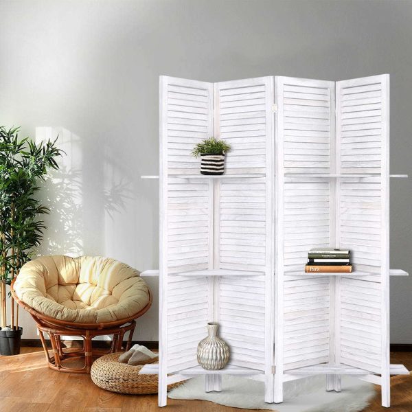 Brooksville Room Divider Privacy Screen Foldable Partition Stand